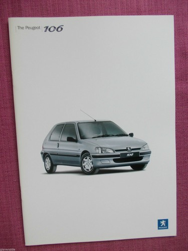 Peugeot 106 brochure including - 106,