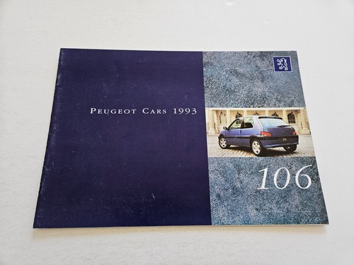 Peugeot 106 sales brochure - 106,