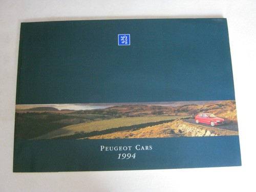 1994 peugeot range brochure - 1994,