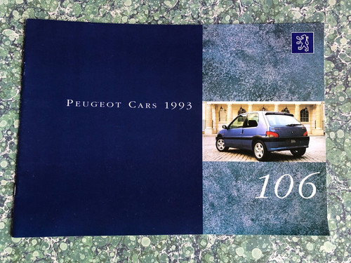 Peugeot cars 106 car brochure - 106,