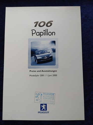 Peugeot 106 prices and