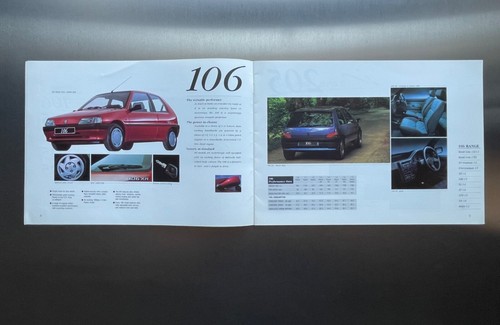 1995 peugeot brochure - 1995,