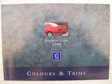 Peugeot Colours & Trims