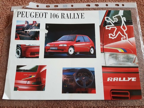 Peugeot 106 rallye car - uk,