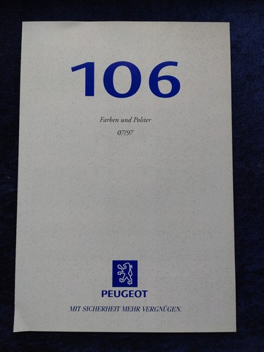 Peugeot 106 colours - , and