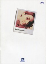 CAR BROCHURE - PEUGEOT 106 -