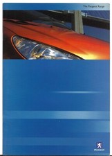 Peugeot Range 2000-2001 UK