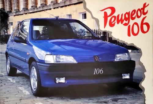 Peugeot 106 brochure 1992 - peugeot,