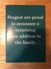 Genuine PEUGEOT Motorcar Range