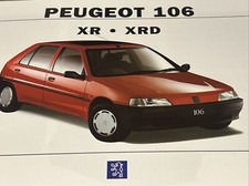 Peugeot 106 XR XRD Models Car