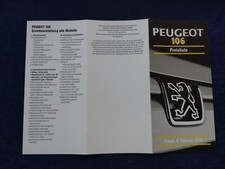 Peugeot 106 Price List