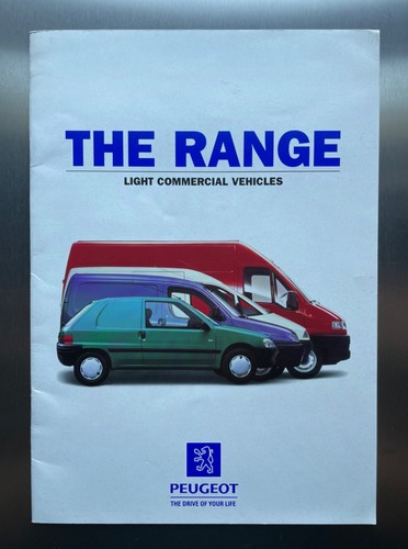 1997 peugeot van brochure - peugeot,