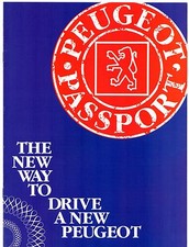 Peugeot Mid 1993 UK Market