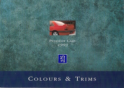 Peugeot colour trim - peugeot,
