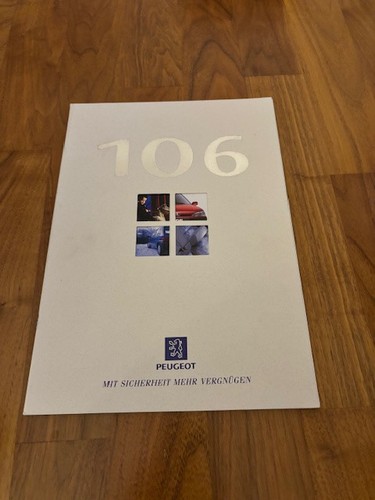 Peugeot 106 brochure 1996 - 106,